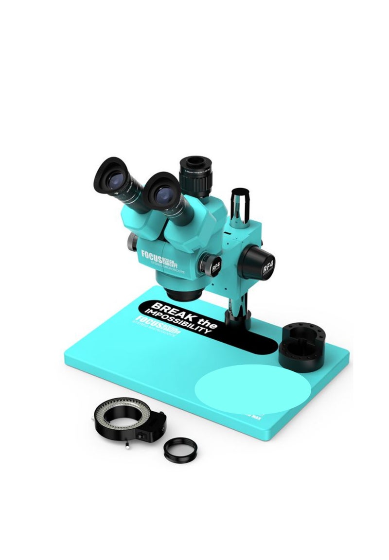 مجهر ثلاثي العدسات RF4 RF-6555 Pro Max 2024